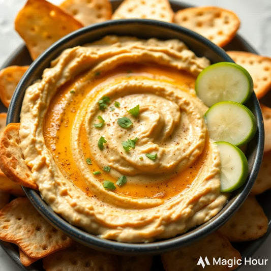 Lemon Garlic Hummus