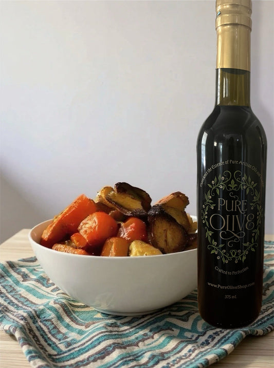 Roasted Veggies with Cinnamon Pear